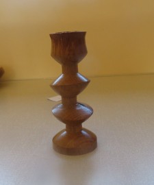 Single candle holder by David Skinner